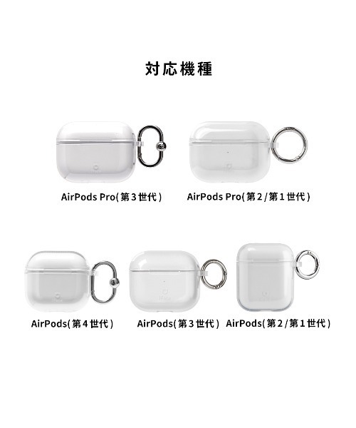 iFace（アイフェイス）の「AirPods Pro (第3/第2/第1世代) / AirPods (第3/第2/第1世代) 専用 iFace Look in Clear ケース (クリア)（ヘッドフォン/イヤホン・レディース・クリア・B/A/C/D）」の21枚目の写真