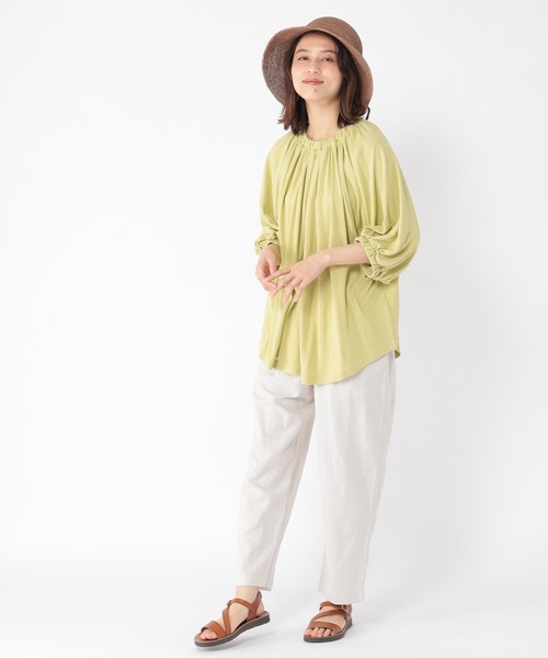 studio CLIP（スタディオクリップ）の「【着が効くナツPANTS】夏の思い出テーパードパンツ（その他パンツ・レディース・ブラック/ライトグレー/ベージュ/その他1/その他2/カーキ・SMALL/MEDIUM/LARGE/XX-LARGE/X-LARGE/XXX-LARGE）」の11枚目の写真