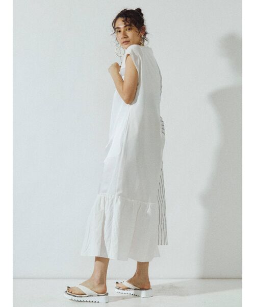 UN3D.（アンスリード）の「アシメドッキングワンピース（ワンピース  