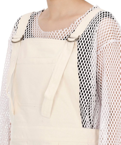 603（ロクマルサン）の「603 オールインワン/サロペット（サロペット/オーバーオール・レディース・オフホワイト・MEDIUM）」の10枚目の写真