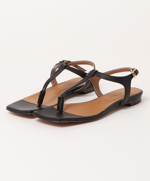 Atelier 21bb 15 Brugge Brugge 21bb 15 スクエアトゥフラットサンダル サンダル Store グラウンドグリーンストア