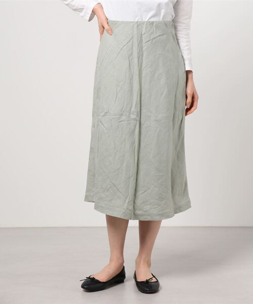 Banana Republic（バナナリパブリック）の「リネン バイアスカット ミディスカート（スカート・レディース・ネイビー/ライトグリーン/ナチュラル・S/M/L/XS）」の7枚目の写真