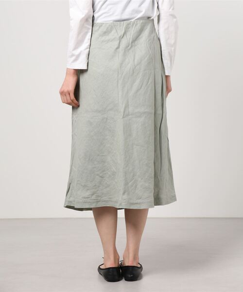 Banana Republic（バナナリパブリック）の「リネン バイアスカット ミディスカート（スカート・レディース・ネイビー/ライトグリーン/ナチュラル・S/M/L/XS）」の9枚目の写真