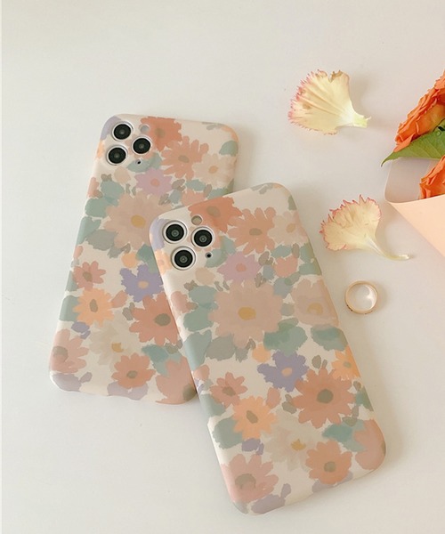 セール】フラワーデザイン 花柄 スマホケース iPhoneケース