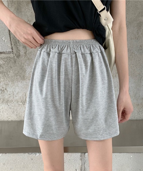 MANGROVE(マングローブ)の「サイドジップスウェットショートパンツ(スウェットパンツ・レディース・ホワイト/ブラック/グレー・FREE)」の8枚目の写真