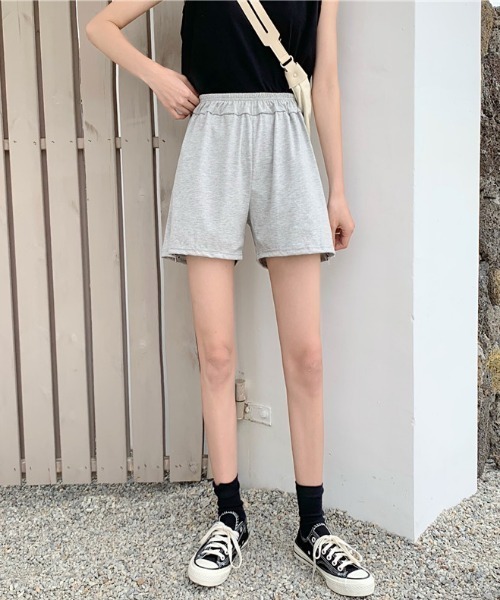 MANGROVE(マングローブ)の「サイドジップスウェットショートパンツ(スウェットパンツ・レディース・ホワイト/ブラック/グレー・FREE)」の13枚目の写真