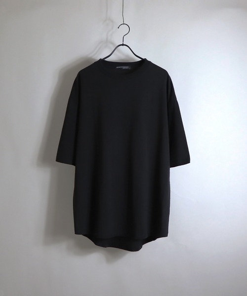 Confirm(コンファーム)の「Confirm / コンファーム ラウンドテールビッグTシャツ(Tシャツ/カットソー・メンズ・ホワイト/ブラック/ベージュ/グレー・L/M)」の2枚目の写真