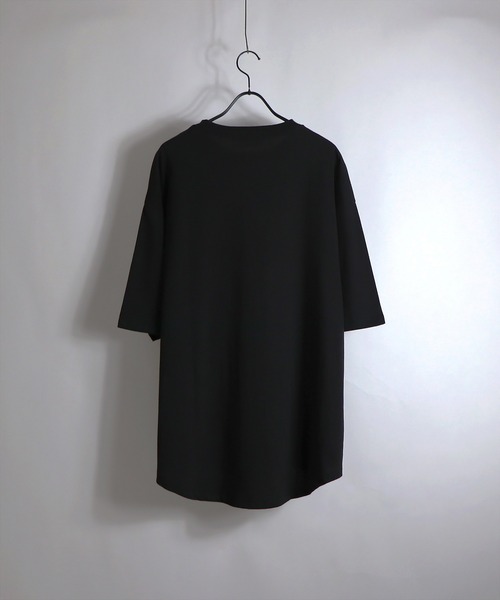 Confirm(コンファーム)の「Confirm / コンファーム ラウンドテールビッグTシャツ(Tシャツ/カットソー・メンズ・ホワイト/ブラック/ベージュ/グレー・L/M)」の8枚目の写真