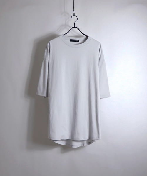 Confirm(コンファーム)の「Confirm / コンファーム ラウンドテールビッグTシャツ(Tシャツ/カットソー・メンズ・ホワイト/ブラック/ベージュ/グレー・L/M)」の9枚目の写真