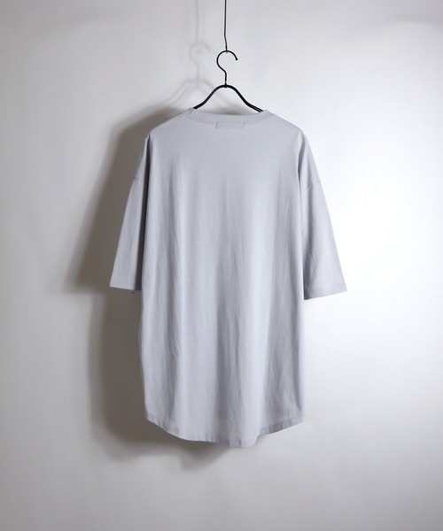 Confirm(コンファーム)の「Confirm / コンファーム ラウンドテールビッグTシャツ(Tシャツ/カットソー・メンズ・ホワイト/ブラック/ベージュ/グレー・L/M)」の10枚目の写真