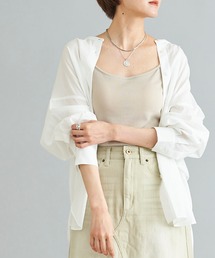 DouDou | バックギャザーシャツ(シャツ/ブラウス)
