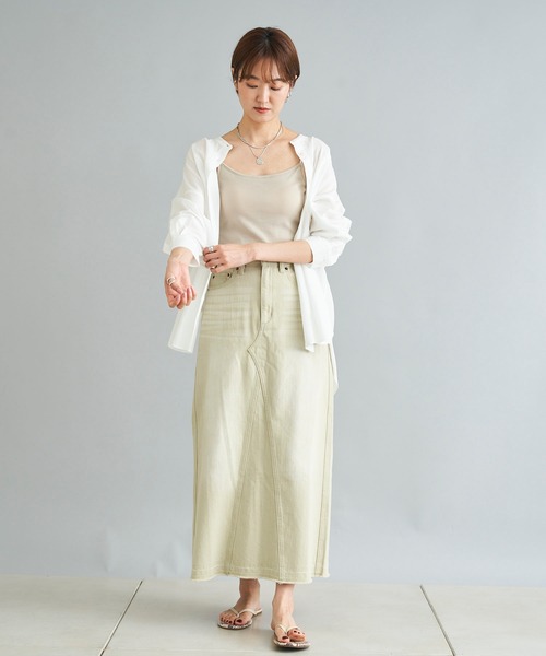 DouDou（ドゥドゥ）の「バックギャザーシャツ（シャツ/ブラウス・レディース・オフホワイト/ブラック/ピンク・FREE）」の5枚目の写真