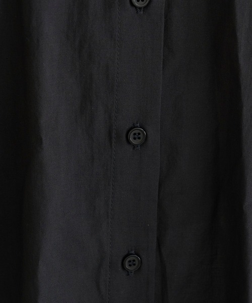 DouDou（ドゥドゥ）の「バックギャザーシャツ（シャツ/ブラウス・レディース・オフホワイト/ブラック/ピンク・FREE）」の8枚目の写真