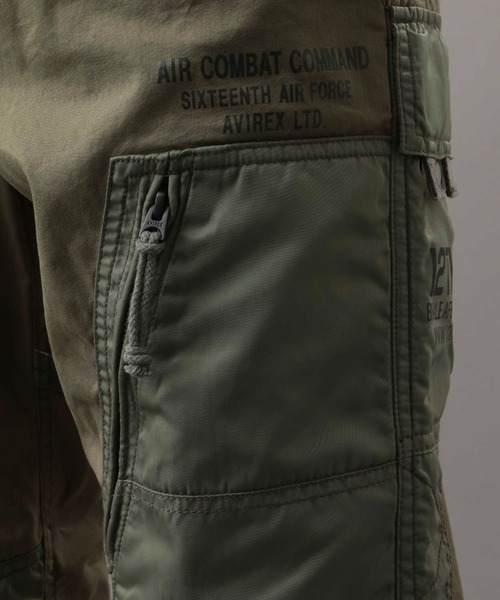 AVIREX（アヴィレックス）の「ミリタリー コンビネーション ジョガーパンツ / MILITARY COMBINATION JOGGER PANTS / アヴィレックス / AVIREX（カーゴパンツ・メンズ・ブラック/タン/セージグリーン・MEDIUM/LARGE/X-LARGE/XX-LARGE）」の10枚目の写真
