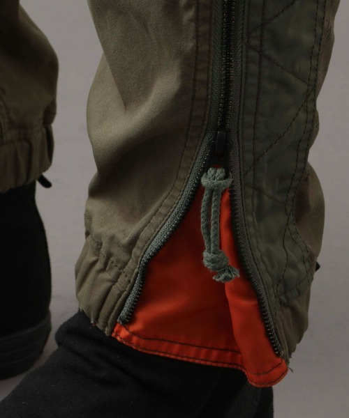 AVIREX（アヴィレックス）の「ミリタリー コンビネーション ジョガーパンツ / MILITARY COMBINATION JOGGER PANTS / アヴィレックス / AVIREX（カーゴパンツ・メンズ・ブラック/タン/セージグリーン・MEDIUM/LARGE/X-LARGE/XX-LARGE）」の12枚目の写真