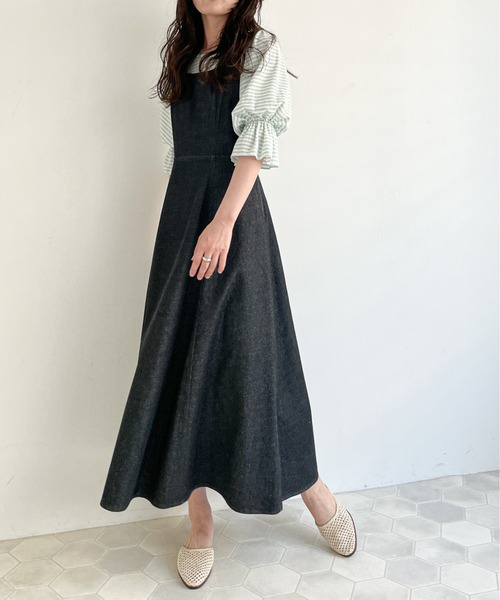 EPIMI E'PIMMY（エピミエピミー）の「2ｗayバルーンスリーブプルオーバー（Tシャツ/カットソー・レディース・オフホワイト/ブラック/ミント・MEDIUM）」の18枚目の写真