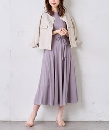 【MAYUKOさんコラボ】前後2WAY美シルエットカットワンピース