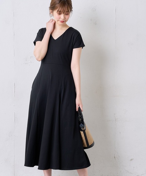 natural couture(ナチュラルクチュール)の「【MAYUKOさんコラボ】前後2WAY美シルエットカットワンピース(ワンピース・レディース・ブラック/ブラウン/ピンク/ミント/ラベンダー・FREE)」の21枚目の写真
