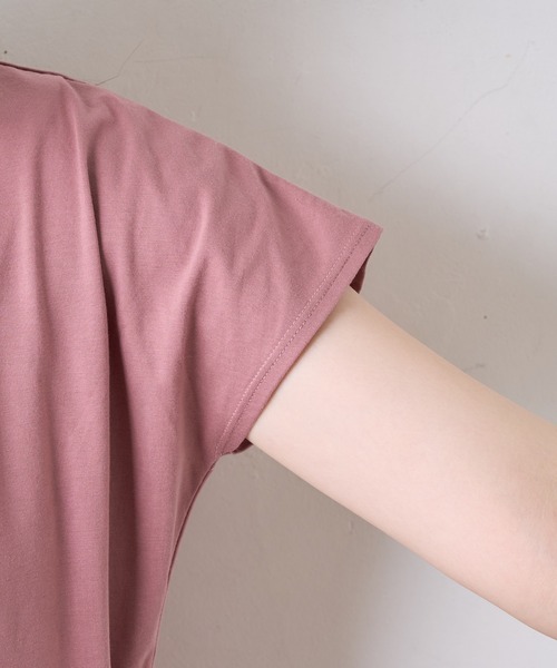 natural couture(ナチュラルクチュール)の「【MAYUKOさんコラボ】前後2WAY美シルエットカットワンピース(ワンピース・レディース・ブラック/ブラウン/ピンク/ミント/ラベンダー・FREE)」の17枚目の写真