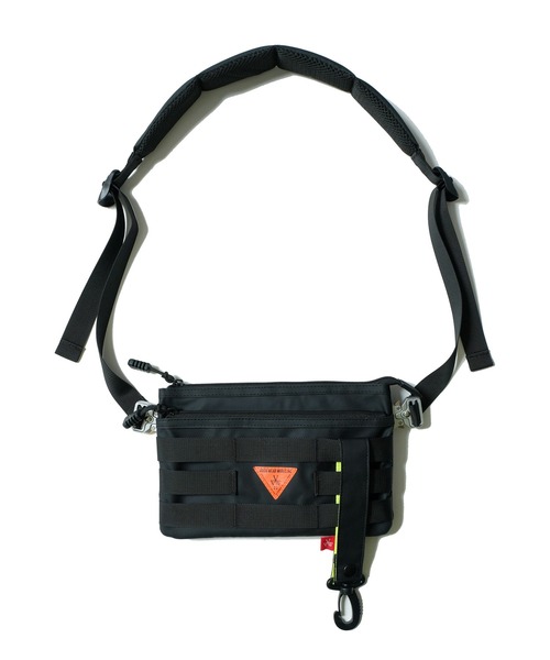 virgowearworks ショルダーバック New// タイガーカモ柄と無地との両面2WAY仕様の普段使いに