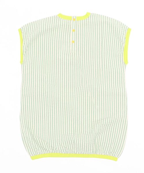 HOGAN RANCH WEAR（ホーガンランチウエア）の「ロゴプリントサッカーワンピース（kids/XS～LL）（ワンピース・キッズ・ブルー/グリーン・LL/S/M/L/XS）」の3枚目の写真