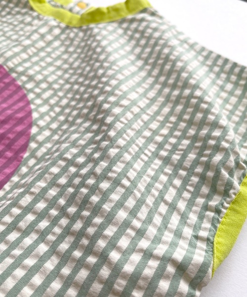 HOGAN RANCH WEAR（ホーガンランチウエア）の「ロゴプリントサッカーワンピース（kids/XS～LL）（ワンピース・キッズ・ブルー/グリーン・LL/S/M/L/XS）」の4枚目の写真