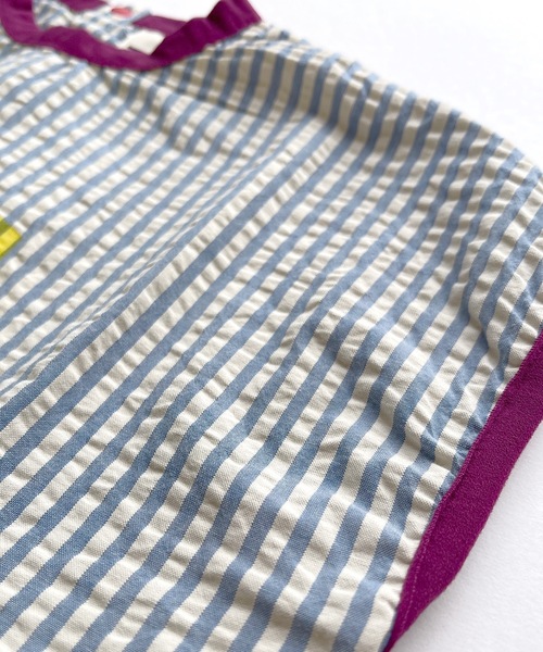 HOGAN RANCH WEAR（ホーガンランチウエア）の「ロゴプリントサッカーワンピース（kids/XS～LL）（ワンピース・キッズ・ブルー/グリーン・LL/S/M/L/XS）」の7枚目の写真