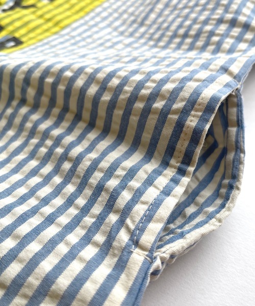 HOGAN RANCH WEAR（ホーガンランチウエア）の「ロゴプリントサッカーワンピース（kids/XS～LL）（ワンピース・キッズ・ブルー/グリーン・LL/S/M/L/XS）」の8枚目の写真