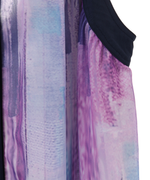 alcali（アルカリ）の「２WAYギャザーワンピース（ワンピース・レディース・ブルー/パープル・FREE）」の9枚目の写真