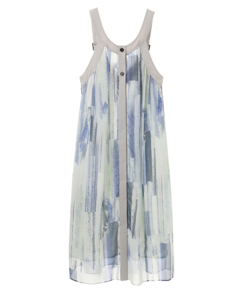 alcali（アルカリ）の「２WAYギャザーワンピース（ワンピース・レディース・ブルー/パープル・FREE）」の15枚目の写真