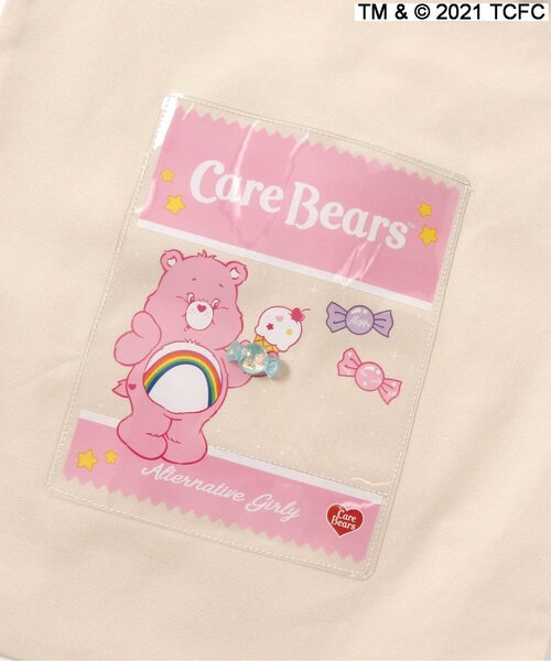 algy(アルジー)の「ケアベアコラボトート(トートバッグ・キッズ・ピンク/ラベンダー・FREE)」の5枚目の写真