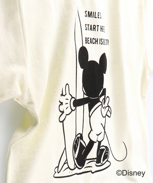 Disney（ディズニー）の「【Disney】デニム重ね着風半袖Tシャツ（Tシャツ/カットソー・キッズ・ブラウン/アイボリー・90cm/110cm/100cm/120cm/130cm）」の13枚目の写真
