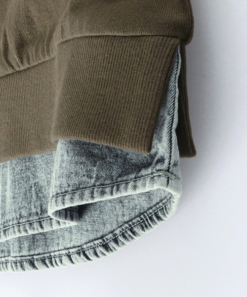 Disney（ディズニー）の「【Disney】デニム重ね着風半袖Tシャツ（Tシャツ/カットソー・キッズ・ブラウン/アイボリー・90cm/110cm/100cm/120cm/130cm）」の12枚目の写真