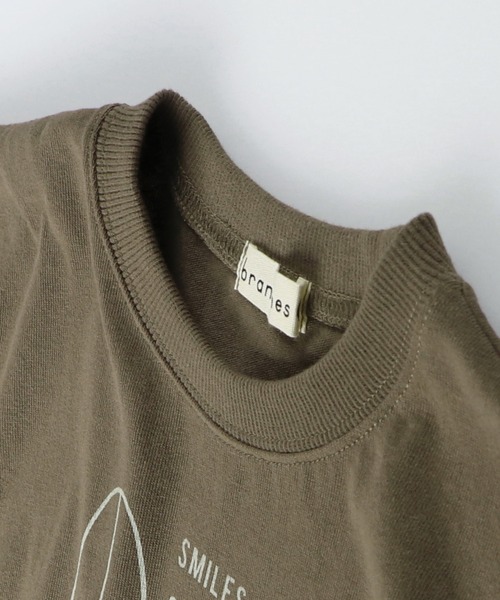 Disney（ディズニー）の「【Disney】デニム重ね着風半袖Tシャツ（Tシャツ/カットソー・キッズ・ブラウン/アイボリー・90cm/110cm/100cm/120cm/130cm）」の4枚目の写真