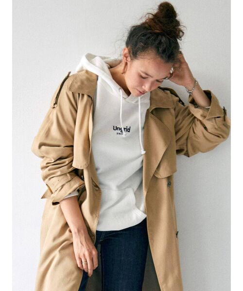 Ungrid(アングリッド)の「ルーズトレンチコート(トレンチコート・レディース・ベージュ/キャメル・SMALL/MEDIUM)」の20枚目の写真
