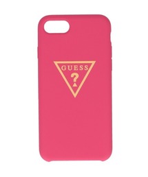 【GUESS】ゲス　SILICONE COLLECTION TRIANGLE LOGO　iPhoneケース　iPhone SE(第2世代）,8,7