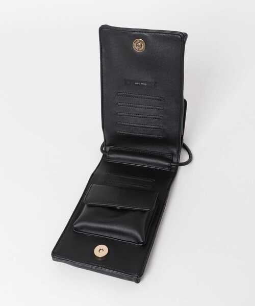 URBAN RESEARCH Sonny Label（アーバンリサーチサニーレーベル）の「ウォレット機能付きショルダーバッグ（ショルダーバッグ・レディース・グレー系その他/ブラック/イエロー・ONE）」の10枚目の写真