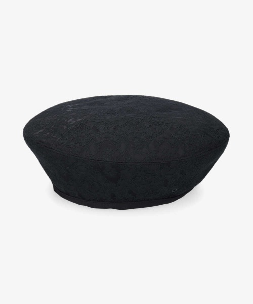 OVERRIDE（オーバーライド）の「OVERRIDE JACQUARD BERET（ハンチング/ベレー帽・レディース・ネイビー/パープル/ブラック・M/57.5cm）」の10枚目の写真