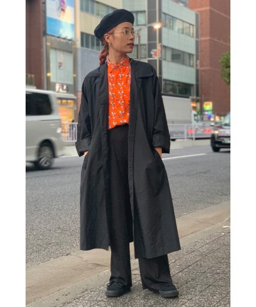 OVERRIDE（オーバーライド）の「OVERRIDE JACQUARD BERET（ハンチング/ベレー帽・レディース・ネイビー/パープル/ブラック・M/57.5cm）」の21枚目の写真