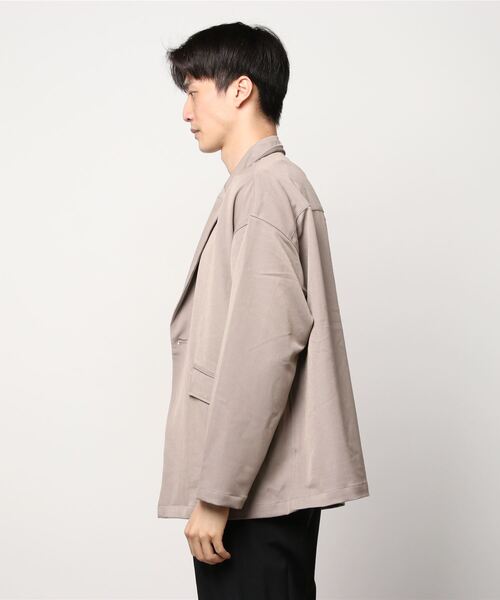 WEGO（ウィゴー）の「WEGO/ルーズテーラードジャケット（テーラードジャケット・メンズ・ダークオレンジ/ベージュ/ブラック・LARGE/MEDIUM）」の19枚目の写真