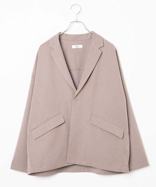 WEGO（ウィゴー）の「WEGO/ルーズテーラードジャケット（テーラードジャケット・メンズ・ダークオレンジ/ベージュ/ブラック・LARGE/MEDIUM）」の13枚目の写真