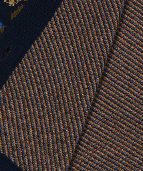 eL（エル）の「【eL】12G Retro Flower Cardigan/214494（カーディガン/ボレロ・レディース・ブルー系その他/レッド系その他・FREE）」の5枚目の写真