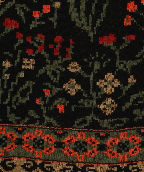 eL（エル）の「【eL】12G Retro Flower Cardigan/214494（カーディガン/ボレロ・レディース・ブルー系その他/レッド系その他・FREE）」の8枚目の写真