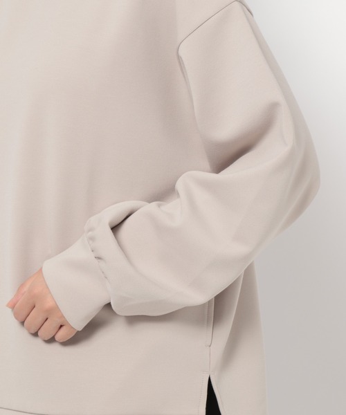 GLOBAL WORK(グローバルワーク)の「サマミエエアリーライトプルオーバーパーカー/959891(パーカー・レディース・ダークグリーン/スミクロ/ライトベージュ/パープル・MEDIUM/LARGE)」の17枚目の写真