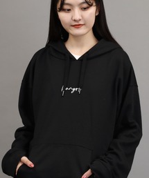 KANGOL / カンゴール 別注 コラボ オーバーサイズ プルパーカー ヘビーウェイト 裏毛 フーディー