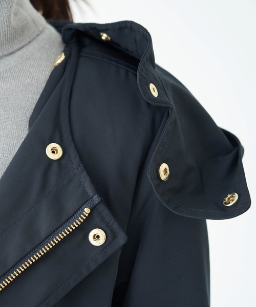 ROPE' PICNIC（ロペピクニック）の「【撥水加工・花粉ガード】ライナー付きマウンテンパーカー（マウンテンパーカー・レディース・ベージュ/カーキ/ネイビー/マスタード・38/40）」の22枚目の写真