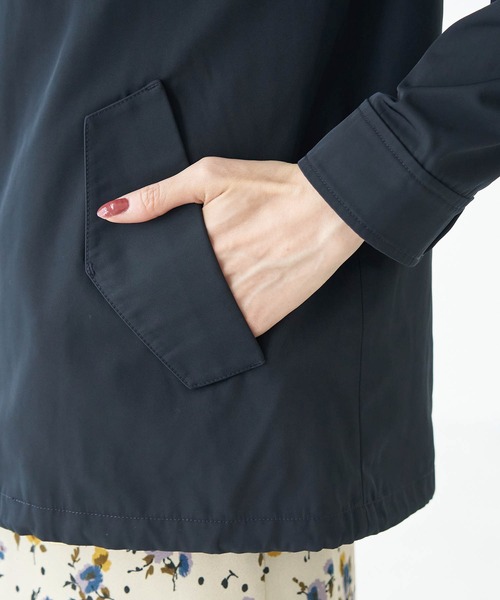 ROPE' PICNIC（ロペピクニック）の「【撥水加工・花粉ガード】ライナー付きマウンテンパーカー（マウンテンパーカー・レディース・ベージュ/カーキ/ネイビー/マスタード・38/40）」の8枚目の写真