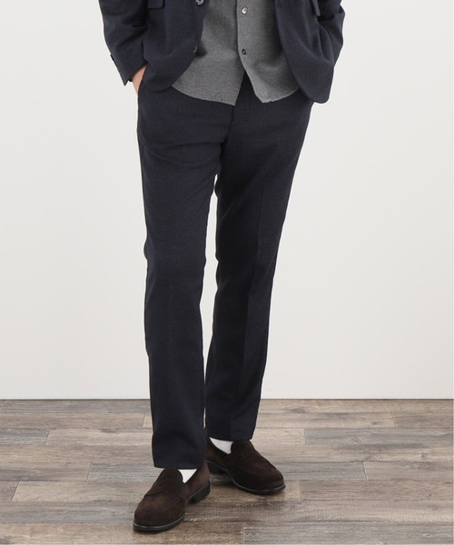 417 EDIFICE（フォーワンセブンエディフィス）の「◆TORAY ルミレットウールパンツ（スラックス・メンズ・ネイビー/グレー・SMALL/MEDIUM/LARGE/X-LARGE）」の7枚目の写真
