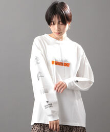 AVIREX | 【AVIREX FLYER'S】ウィメンズ ロングスリーブティーシャツ リーコン/ WOMEN'S L/S T-SHIRT RECON(Tシャツ/カットソー)