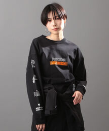 AVIREX | 【AVIREX FLYER'S】ウィメンズ ロングスリーブティーシャツ リーコン/ WOMEN'S L/S T-SHIRT RECON(Tシャツ/カットソー)